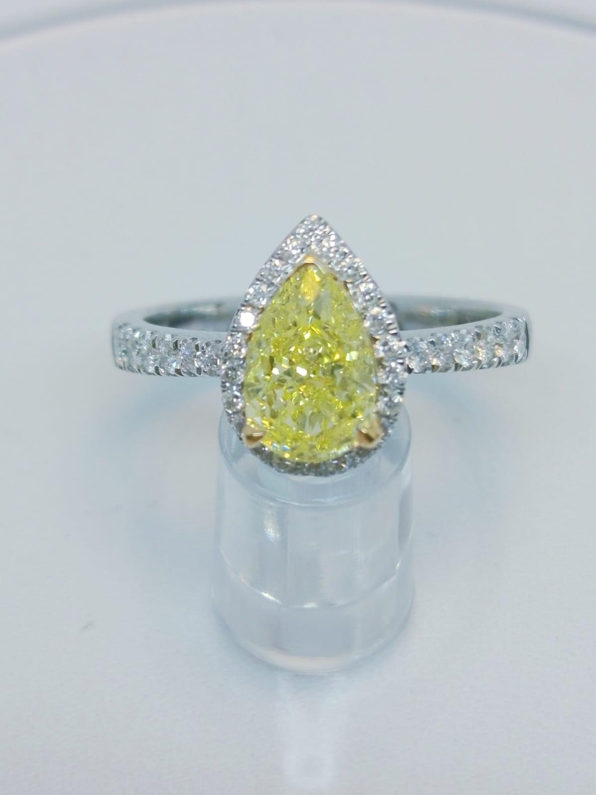 Fancy Intense Yellow