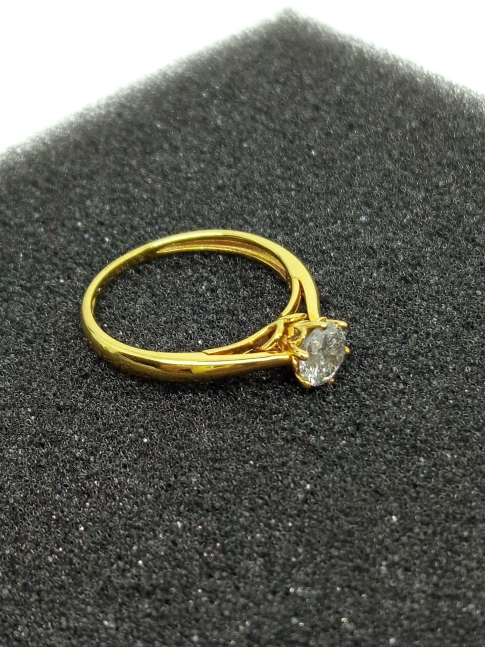 YG 18k - 2,12 gr R - 1 - 0-604 u - H-1, S1 - Image 3