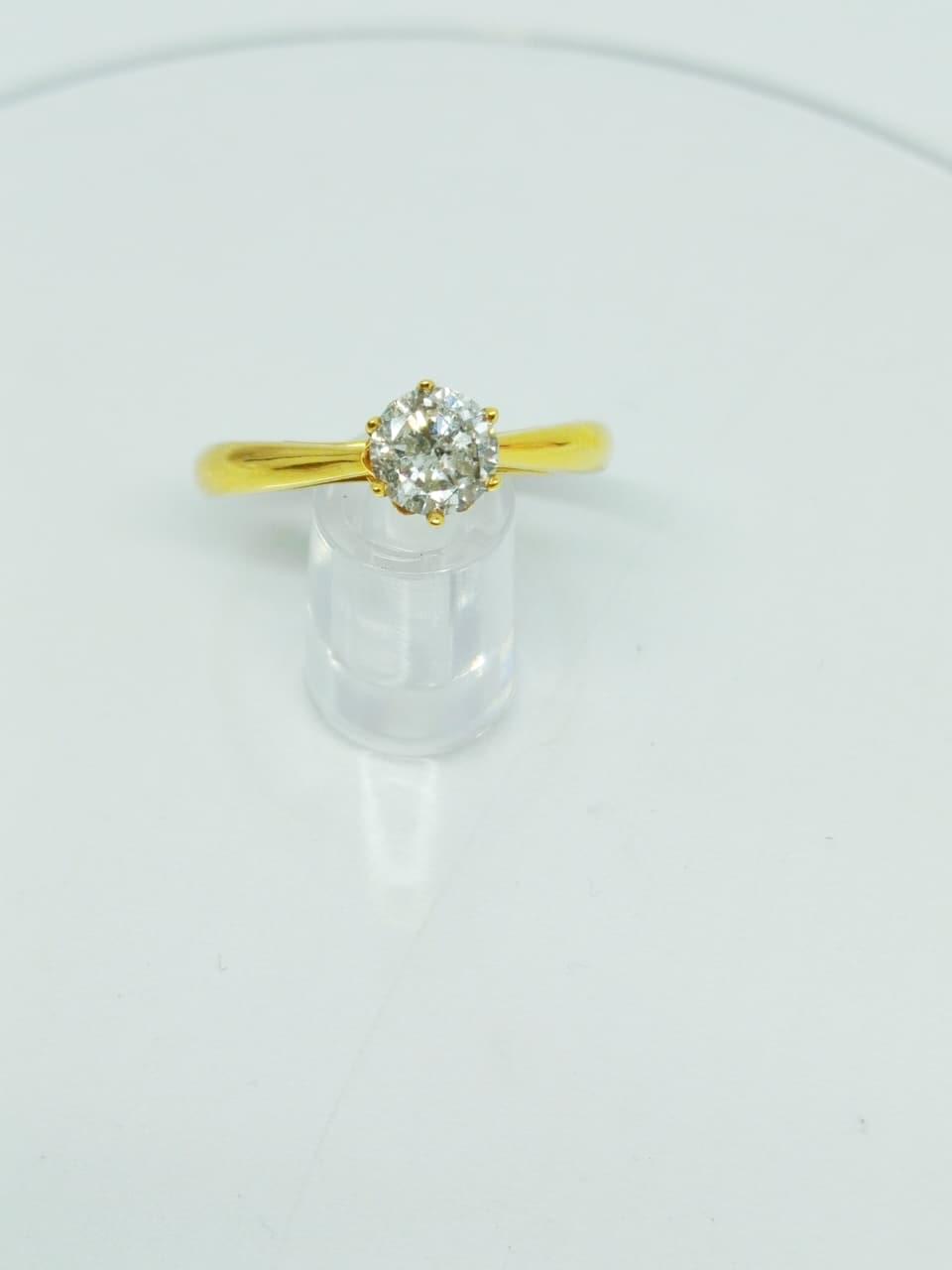 YG 18k - 2,12 gr R - 1 - 0-604 u - H-1, S1 - Image 4